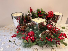 ΧΡΙΣΤΟΥΓΕΝΝΙΑΤΙΚΟ ΤΕΤΡΑΓΩΝΟ ΠΟΤΗΡΙ SILVER MIRROR1